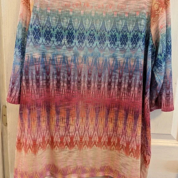 Lightweight Multi Color Cardigan - Picture 4 of 5